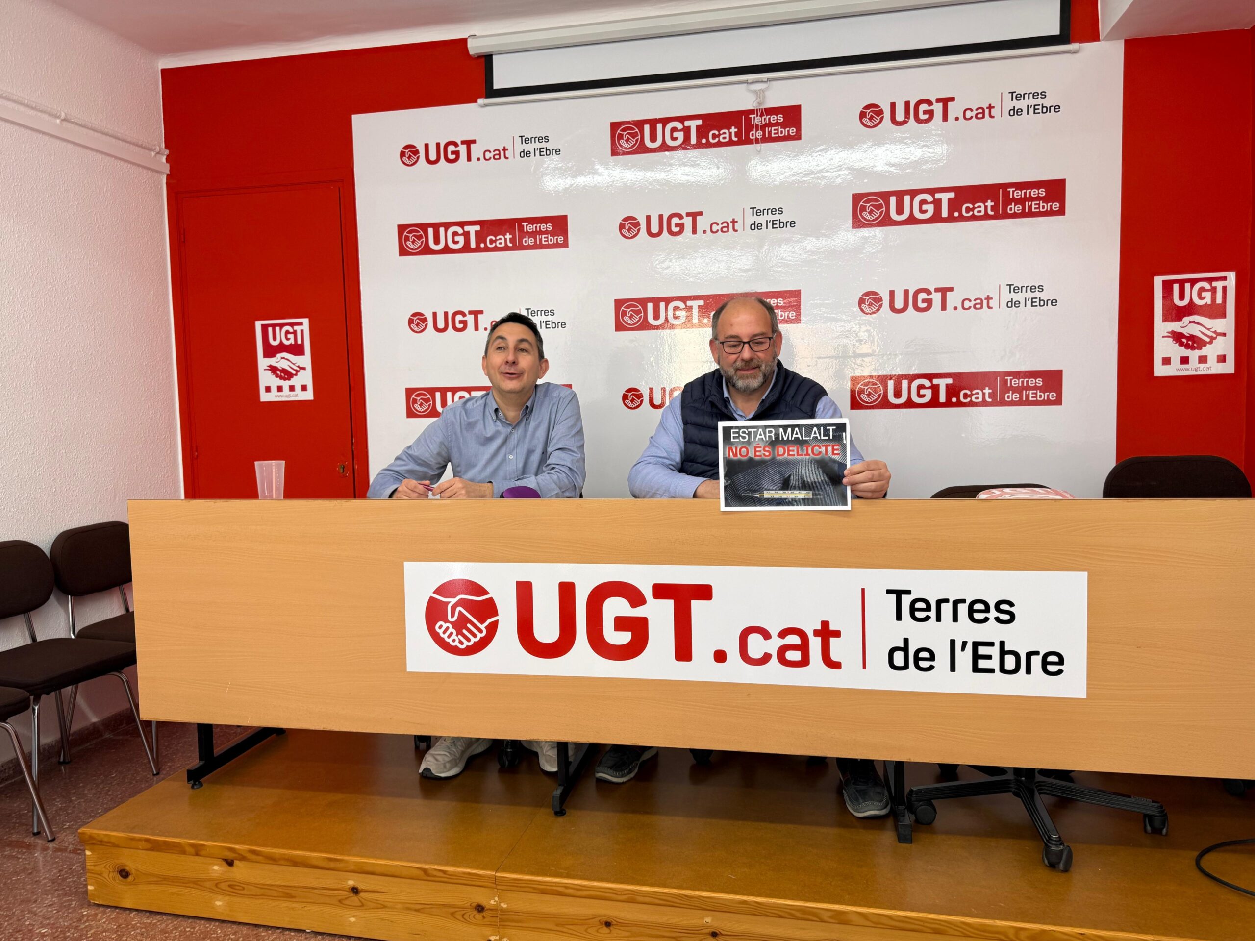 UGT alerta que els ebrencs allarguen la seva jornada laboral durant el ...